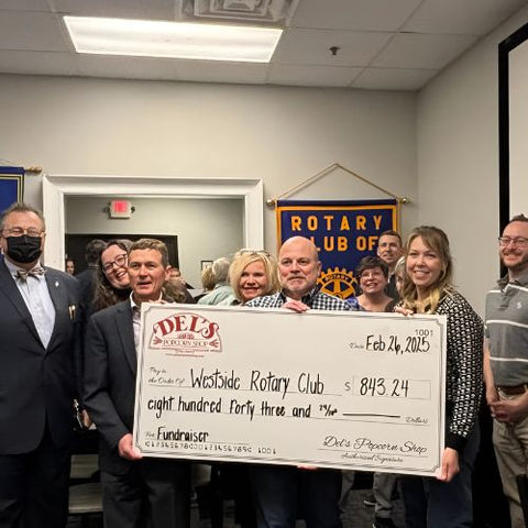 Westside rotary club of springfield - Del's popcorn fundraiser