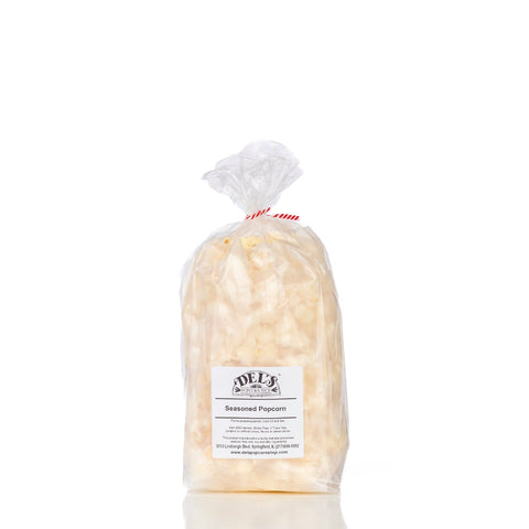 Del's seasoned popcorn small pack