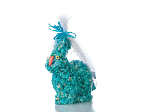 Easter popcorn bunny blue - DIY Easter popcorn kit