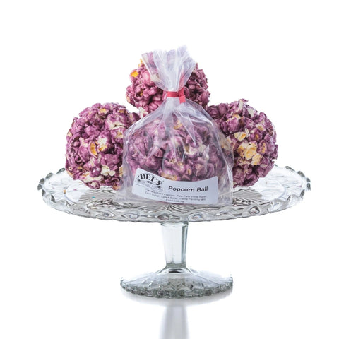 Popcorn Balls (Packs of 6) - Del's Popcorn Shop