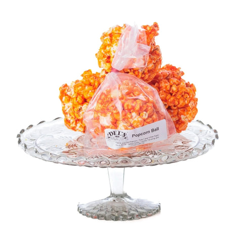Popcorn Balls (Packs of 6) - Del's Popcorn Shop