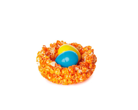 Popcorn Nests with Candy - Filled Eggs - Del's Popcorn Shop