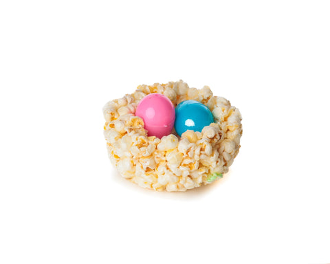Popcorn Nests with Candy - Filled Eggs - Del's Popcorn Shop
