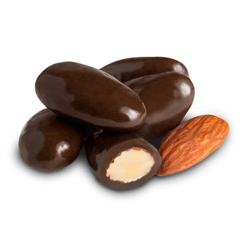 Dark Chocolate Almonds - Del's Popcorn Shop