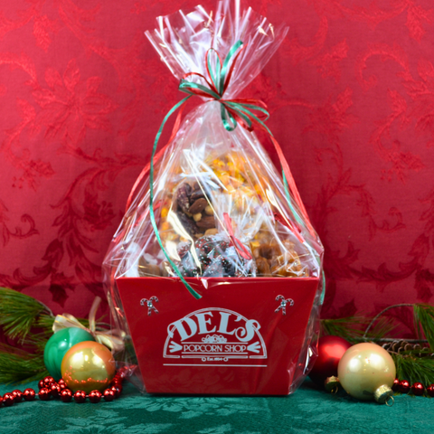 Del's Signature "Candy Cane" Holiday Market Tray
