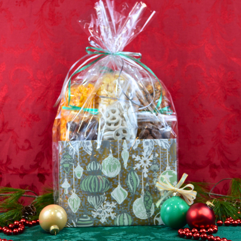 "Ornamental Elegance" Large Gift Basket Box