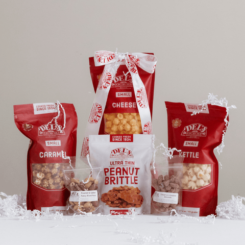 Del's Gourmet Essentials Gift Box - Del's Popcorn Shop