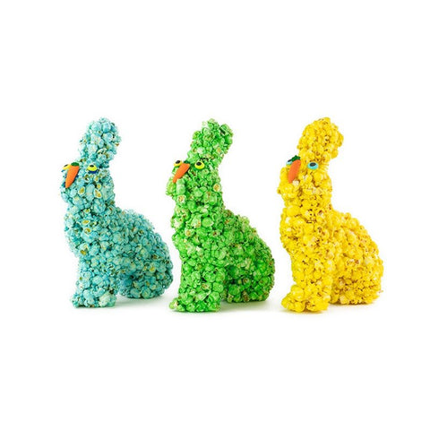 (3 Pack) Life - Sized Easter Popcorn Bunnies + DIY Decoration Kit - Del's Popcorn Shop