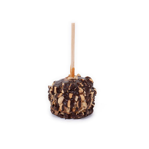 Cashew Caramel Apple with Chocolate