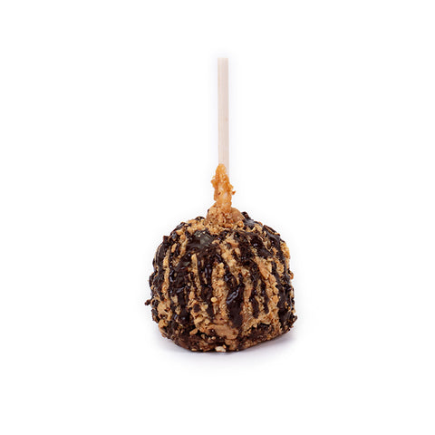 Peanut Caramel Apple with Chocolate
