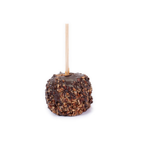 Pecan Caramel Apple with Chocolate