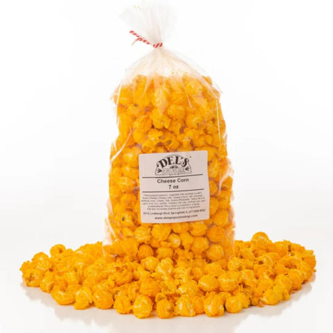 Cheese Popcorn 7 oz - Del's Popcorn Shop