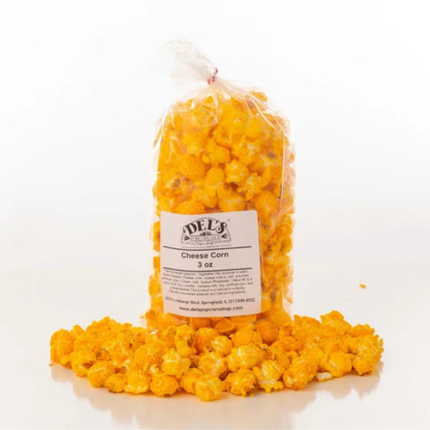 Cheese Popcorn 3 oz - Del's Popcorn Shop