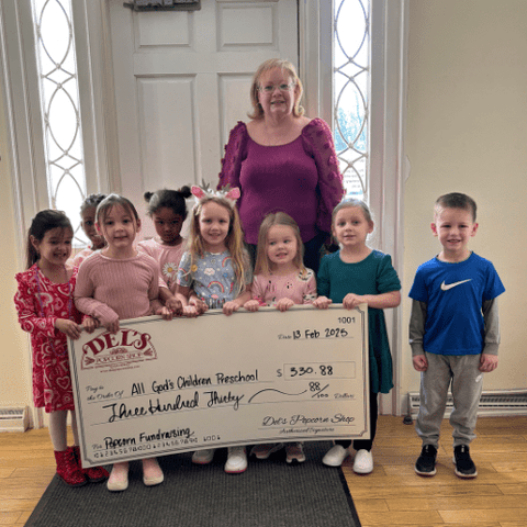 All God's Children Preschool 2025 Fundraiser Recap - Del's Popcorn Shop