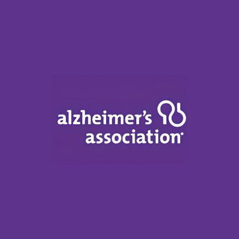 Alzheimer's Association logo used for Del's Popcorn Fundraiser