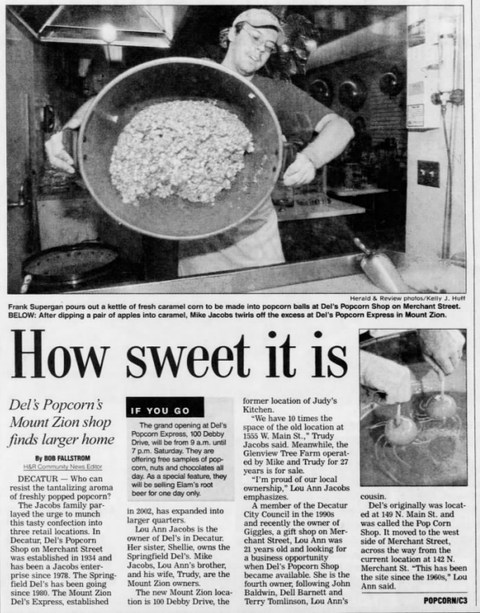Today in Del's History: A Family Legacy in 2007 - Del's Popcorn Shop