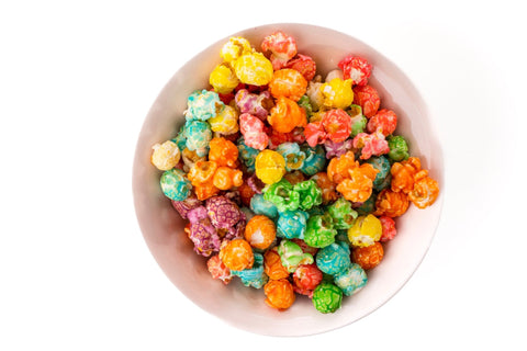 Vanilla Candy Coated Popcorn - Del's Popcorn Shop