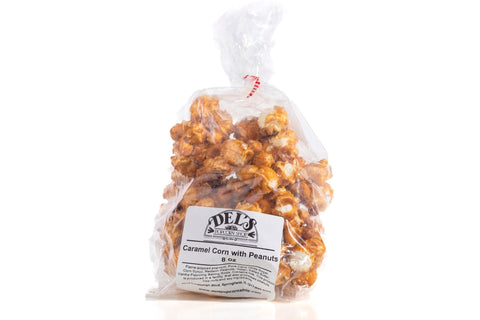 Caramel Corn with Peanuts - Del's Popcorn Shop