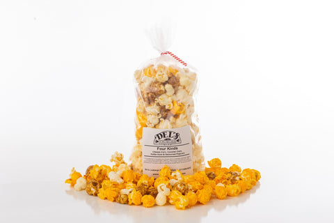 Four Kinds Popcorn - Del's Popcorn Shop