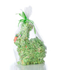 Green Easter popcorn bunny - Popcorn Easter rabbit