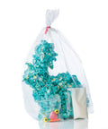 blue popcorn bunny for Easter