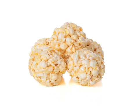 Popcorn Balls (Packs of 6) - Del's Popcorn Shop