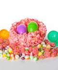 Popcorn Nests with Candy - Filled Eggs - Del's Popcorn Shop