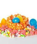Popcorn Nests with Candy - Filled Eggs - Del's Popcorn Shop