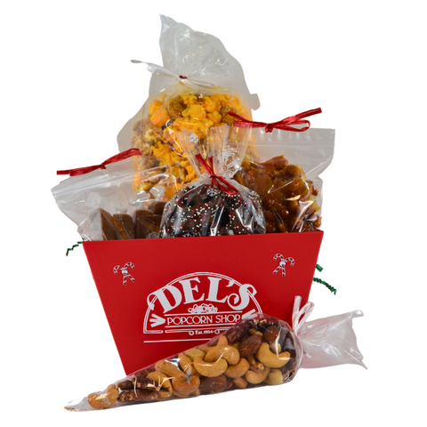 Del's Signature "Candy Cane" Holiday Market Tray