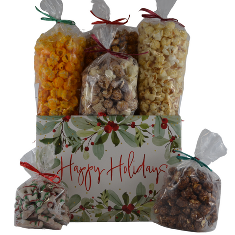 "Holiday Berries" Large Gift Basket Box