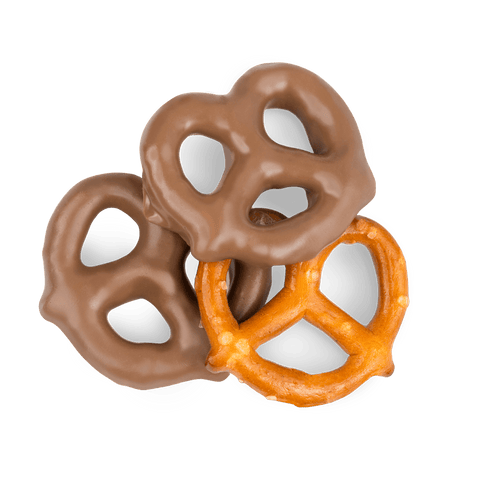 Milk Chocolate Pretzels - Del's Popcorn Shop