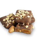 Milk Chocolate Toffee With Almonds - Del's Popcorn Shop