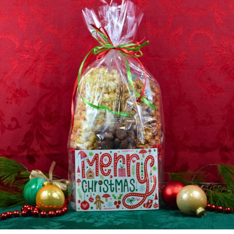 "Whimsical Christmas" Small Gift Basket Box