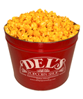 2 Gallon Signature Popcorn Tin - Del's Popcorn Shop