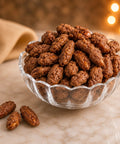 Cinnamon and Sugar Glazed Almonds - Del's Popcorn Shop