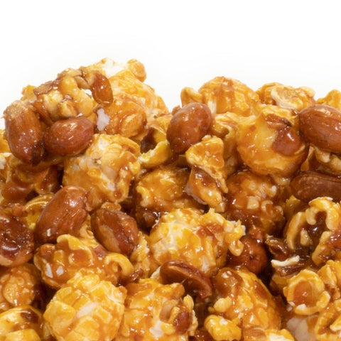 Caramel Corn with Peanuts - Del's Popcorn Shop