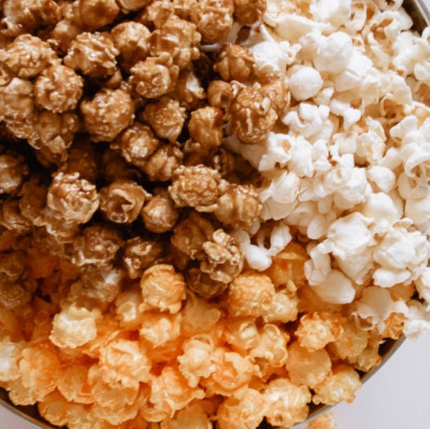 2 Gallon Signature Popcorn Tin - Del's Popcorn Shop