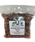 8 oz. bag of Del's roasted and salted pecans