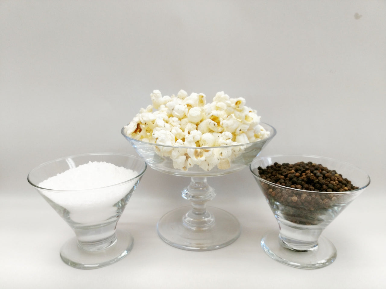Sea Salt and Black Pepper Popcorn Del's Popcorn Shop