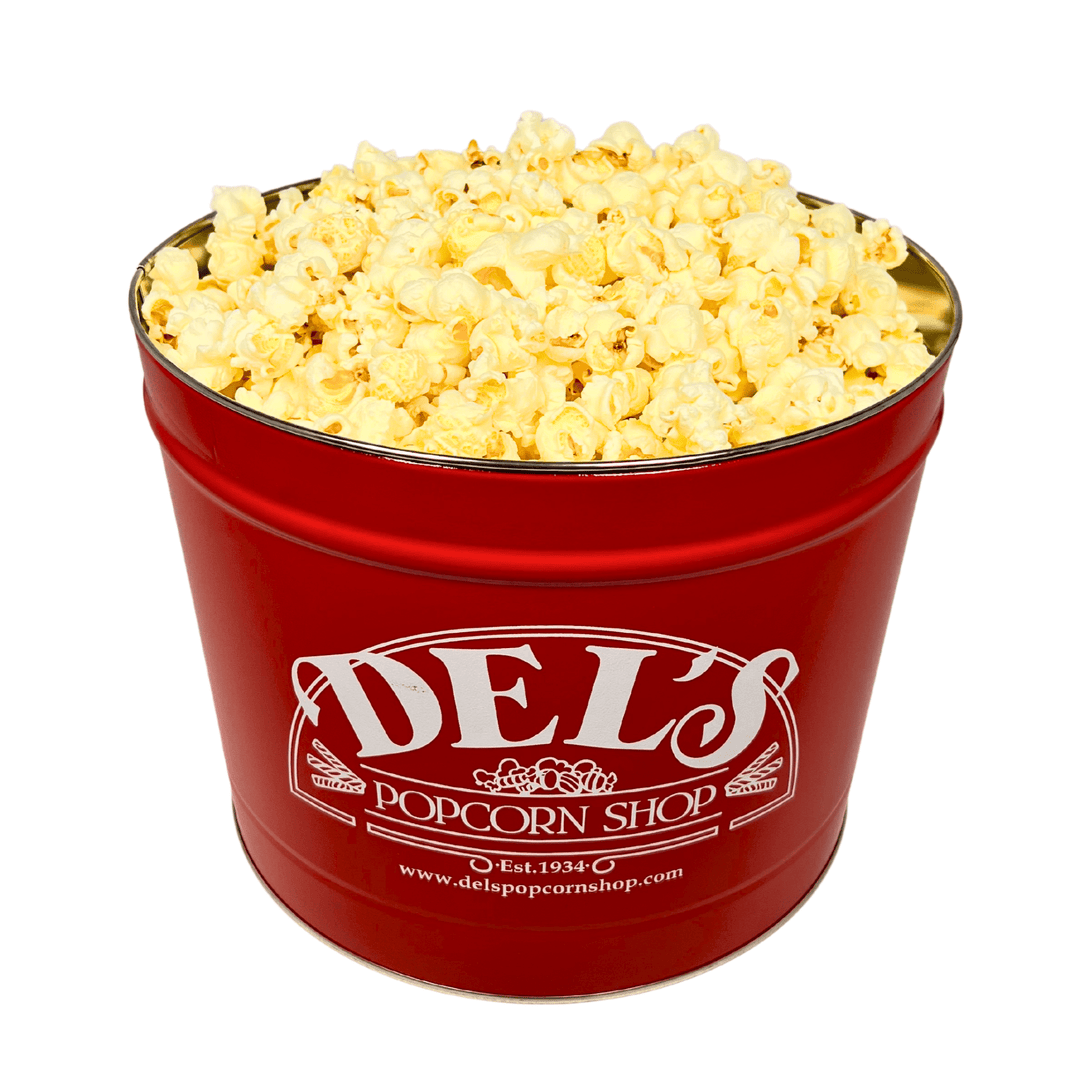 Del's Popcorn Signature 2 Gallon Tin Del's Popcorn Shop