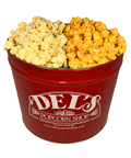 2 Gallon Signature Popcorn Tin - Del's Popcorn Shop