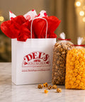 The Appeteaser with Del's Cheese Corn and Caramel Corn