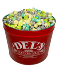2 Gallon Signature Popcorn Tin - Del's Popcorn Shop