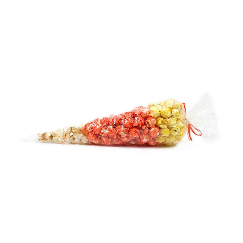 Large Cone of Fall Candy Corn Popcorn